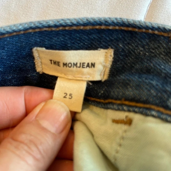 Madewell The Momjean in Stratfield  medium wash size 25 80's retro style . - Picture 9 of 17